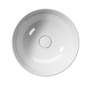 NUBES Ø40 - Countertop round single washbasin by GSI ceramica - view 3